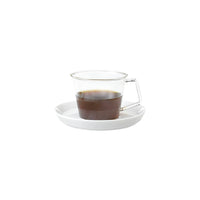 Kinto CAST Coffee Cup & Porcelain Saucer