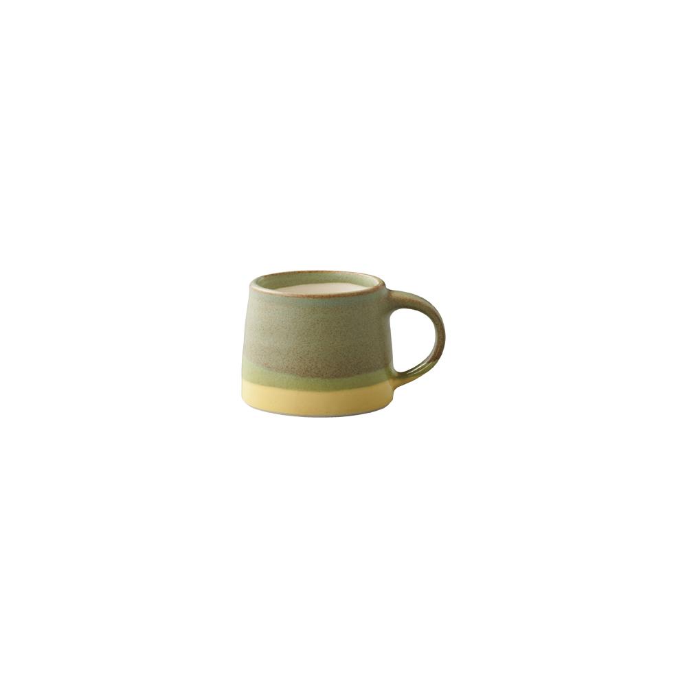 Kinto Slow Coffee Style Mug 110ml (moss green x yellow)