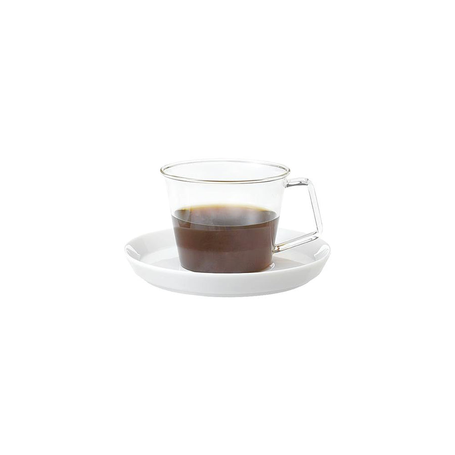 Kinto CAST Coffee Cup & Porcelain  Saucer