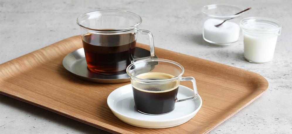 Kinto CAST Coffee Cup & Porcelain  Saucer