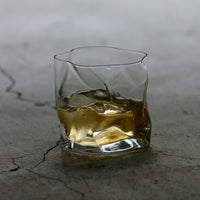 Kimura Glass Crumple Old Fashioned