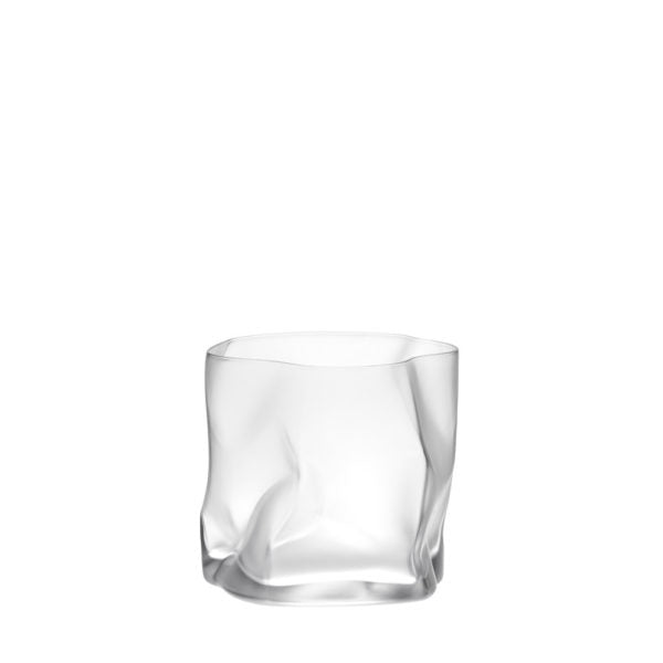 Kimura Glass Crumple Old Fashioned (Frosted)