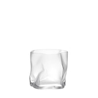 Kimura Glass Crumple Old Fashioned - Frosted (Gift Set)