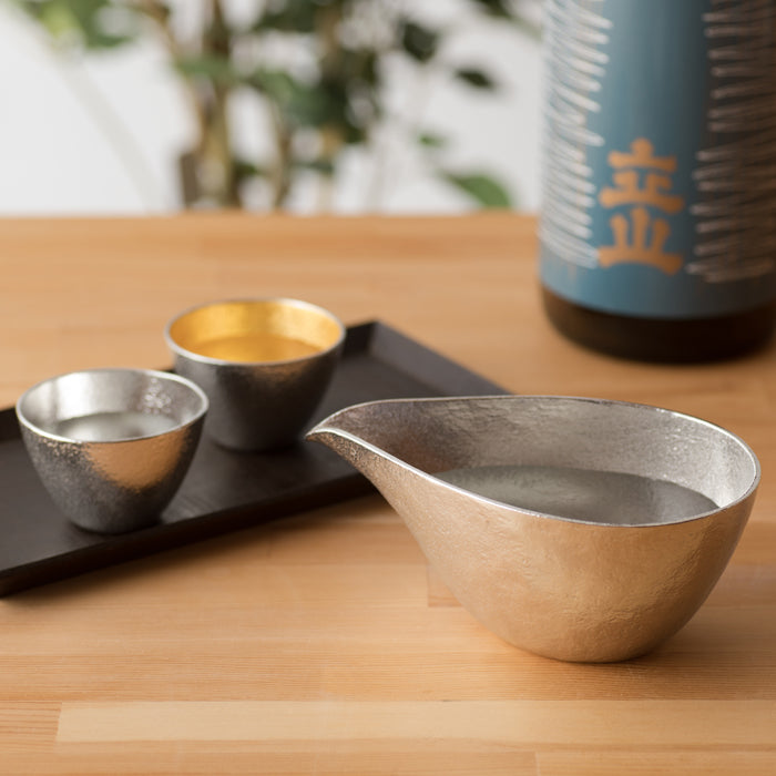 Nousaku Sake Set (Pitcher and Mixed Sake Cup)