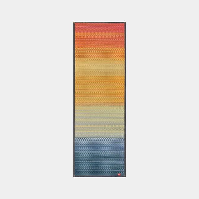 Tatami Yoga Mat - Orange/Blue